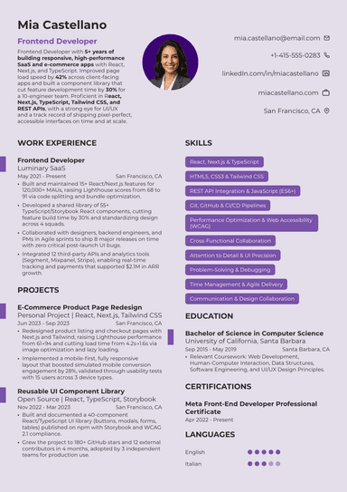 resume