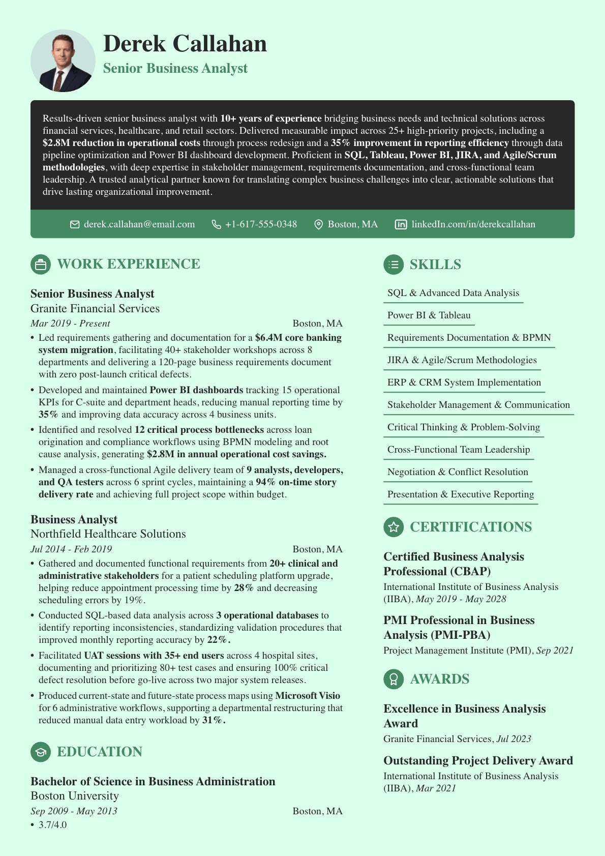 Business Analyst Resume: How To Make One and Land a Job