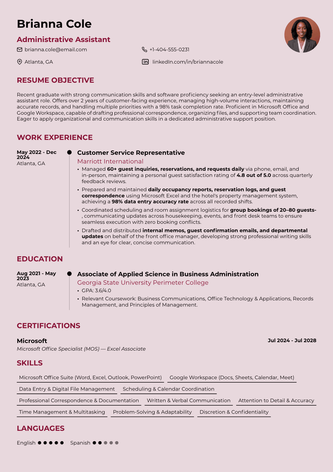 Administrative Assistant Resume: Examples & Writing Steps
