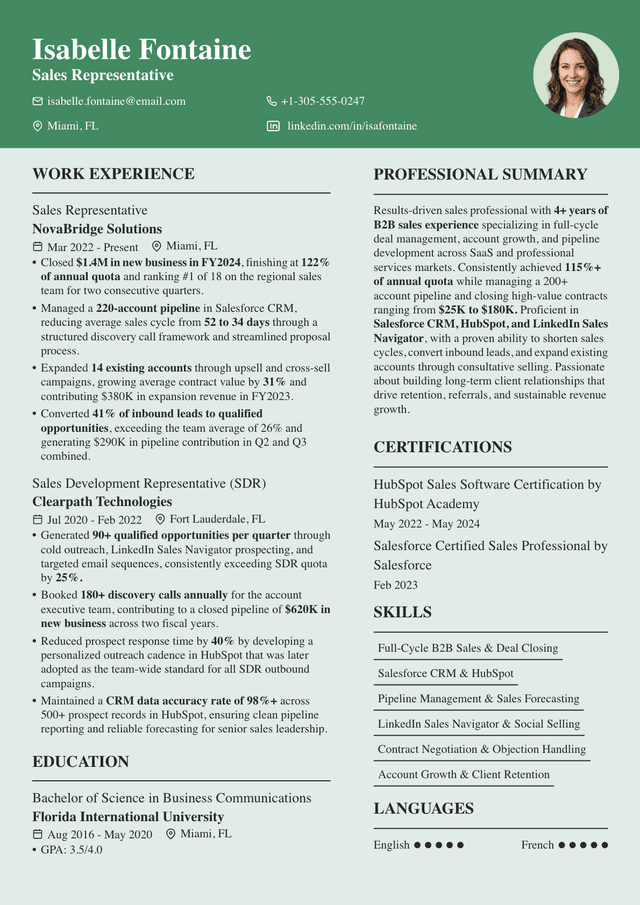 How to Write a Sales Resume That Gets Interviews in 2026