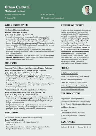 resume