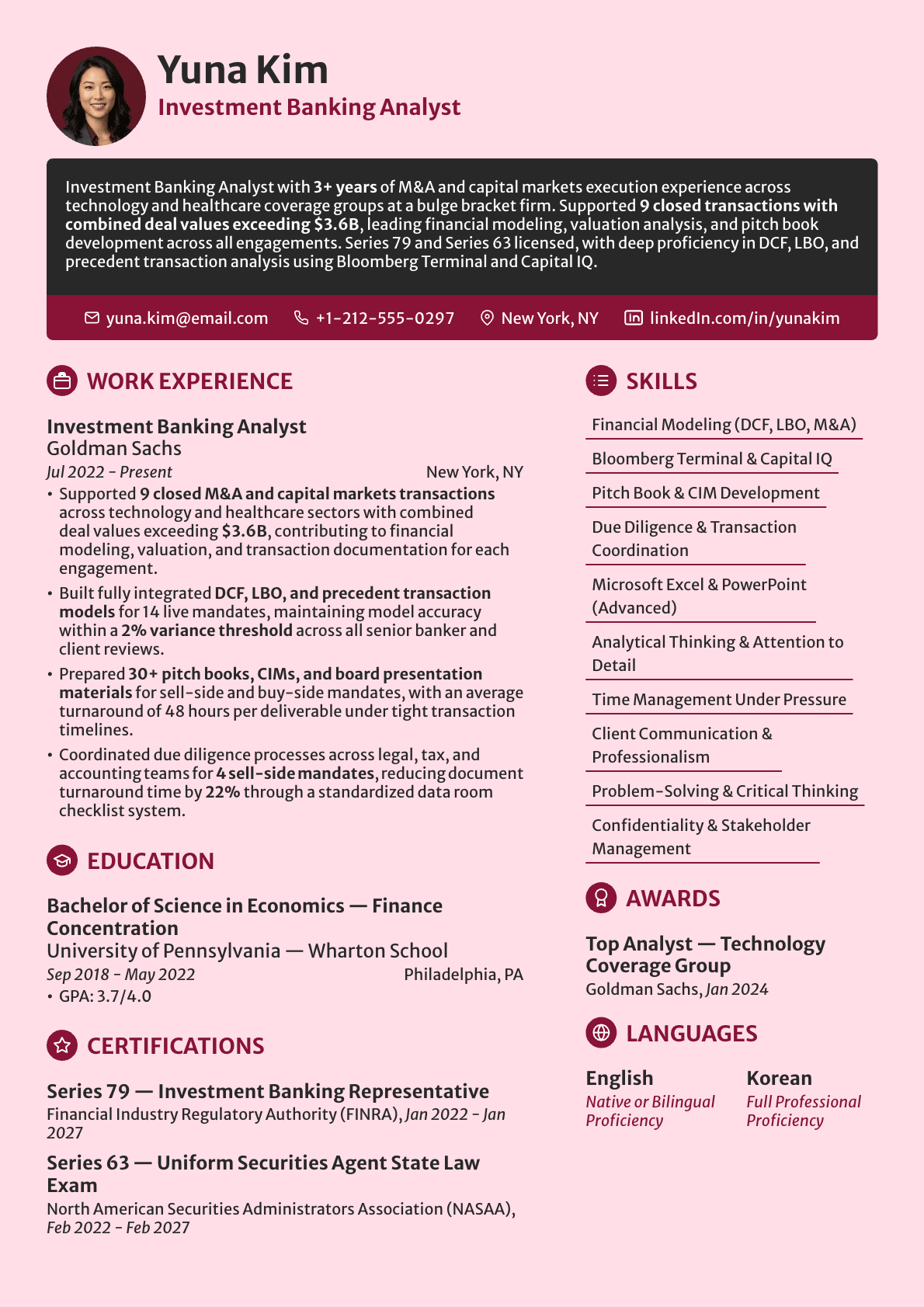 How to Craft a Solid Investment Banker Resume (+ Examples)