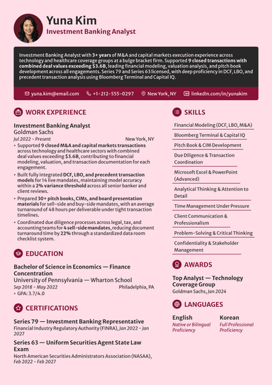 resume