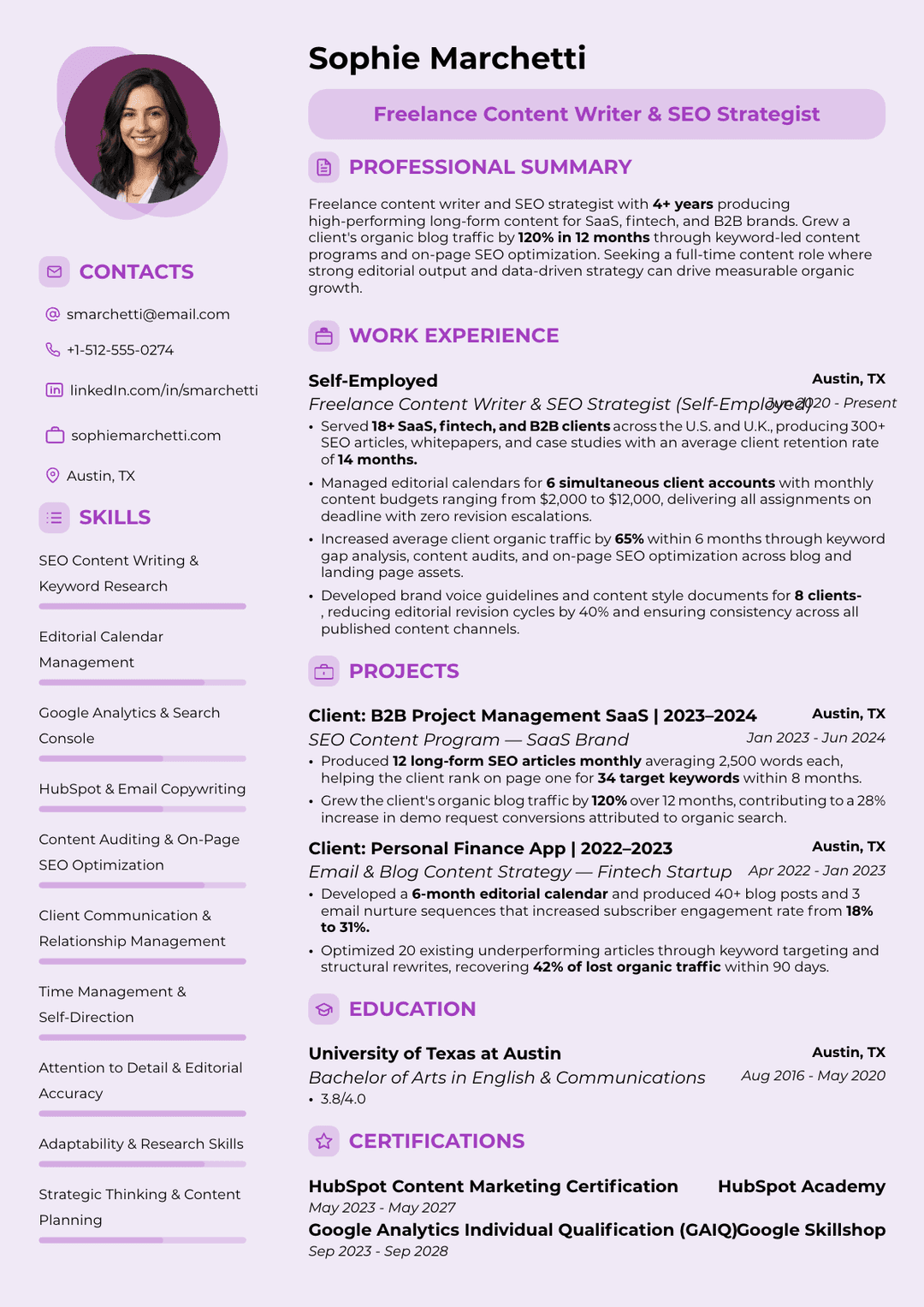 Freelance Resume: How To Write One That Gets You Hired