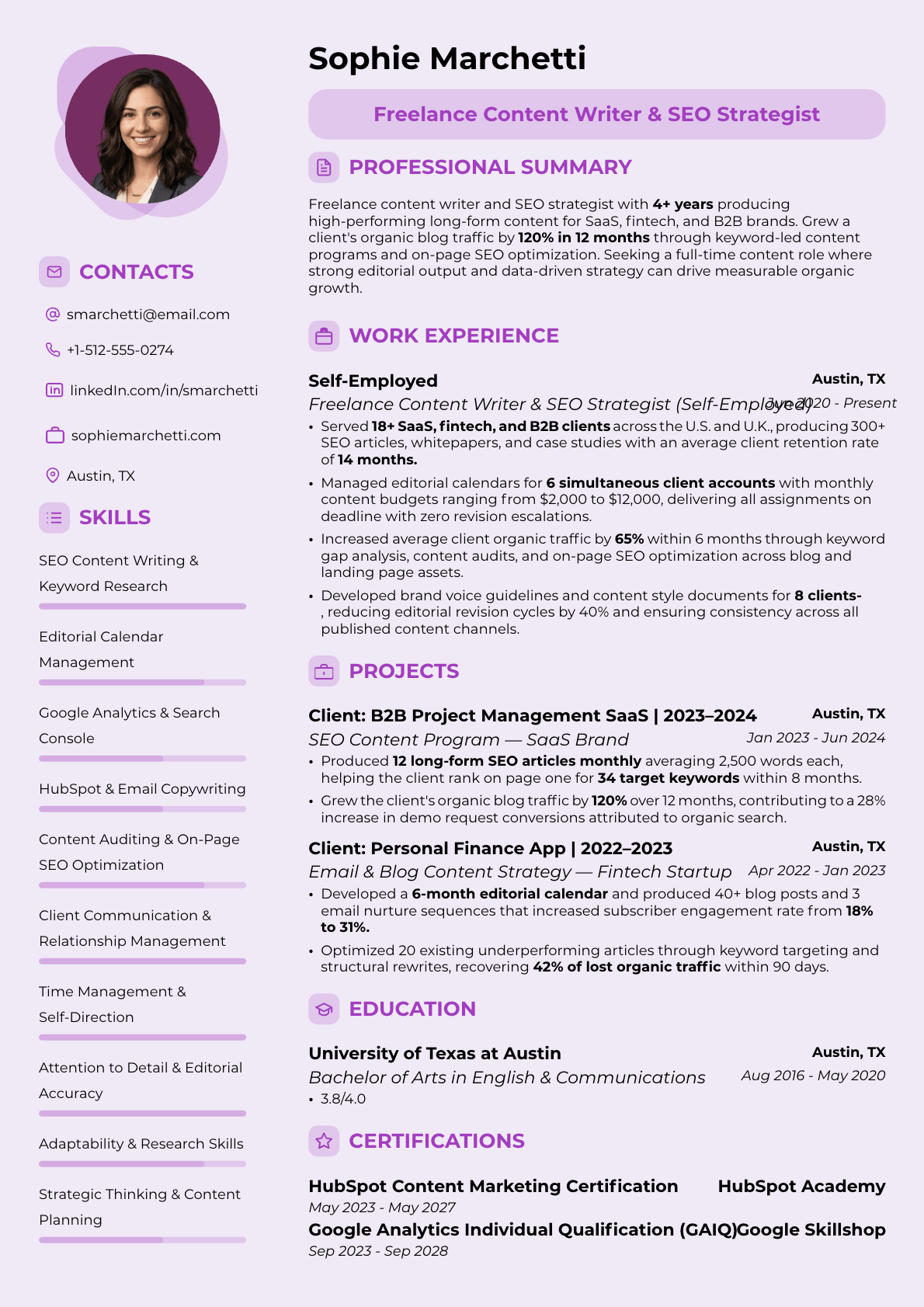 Freelance Resume: How To Write One That Gets You Hired