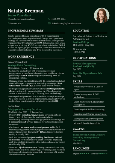 resume