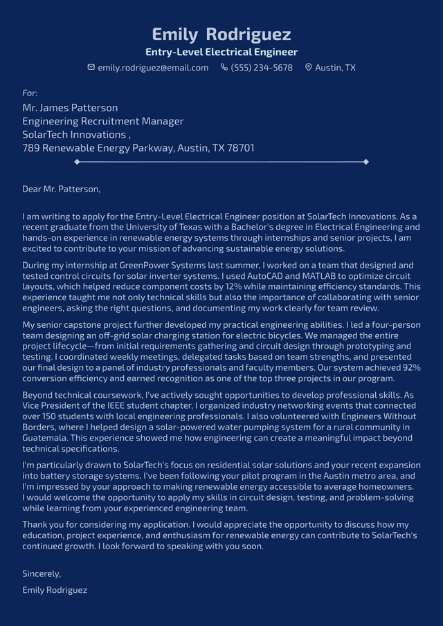 How to Write an Engineering Cover Letter That Gets You Hired