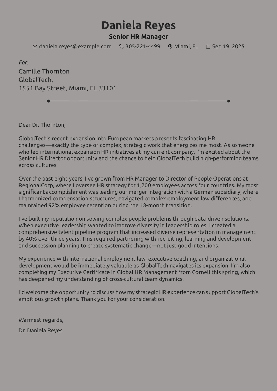 How to Write an HR Cover Letter That Gets You Hired (+ Examples)