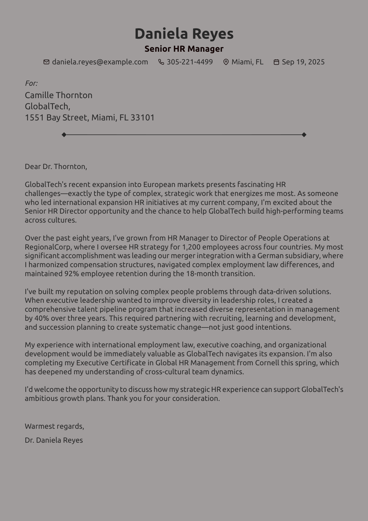 How to Write an HR Cover Letter That Gets You Hired (+ Examples)